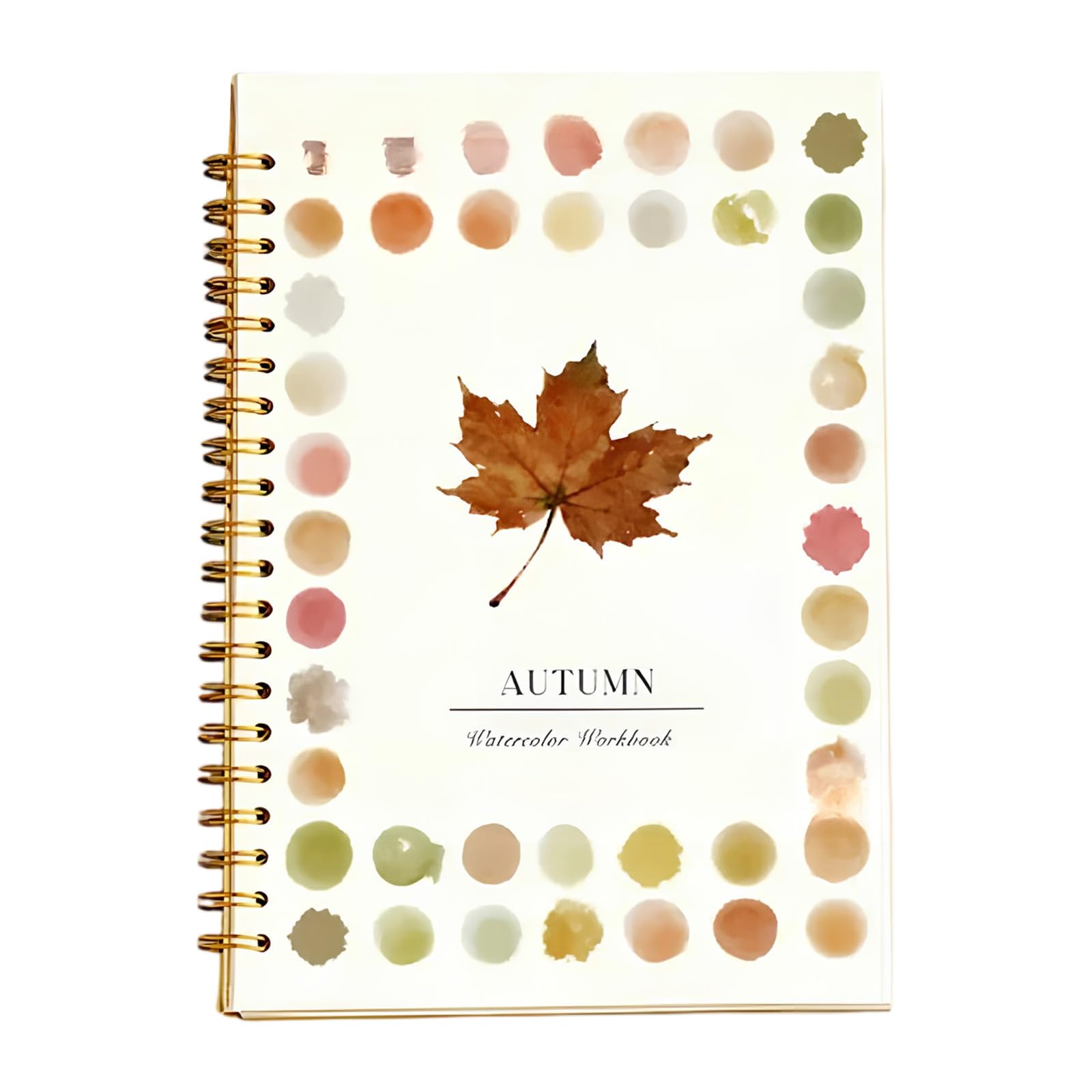 KOBONA Watercolor Workbook, Beginner Watercolor Painting Kit - Easy Nature Scenes Paint Set, Watercolour Workbook Art Crafting Painting Supplies for Thanksgiving Easter Christmas
