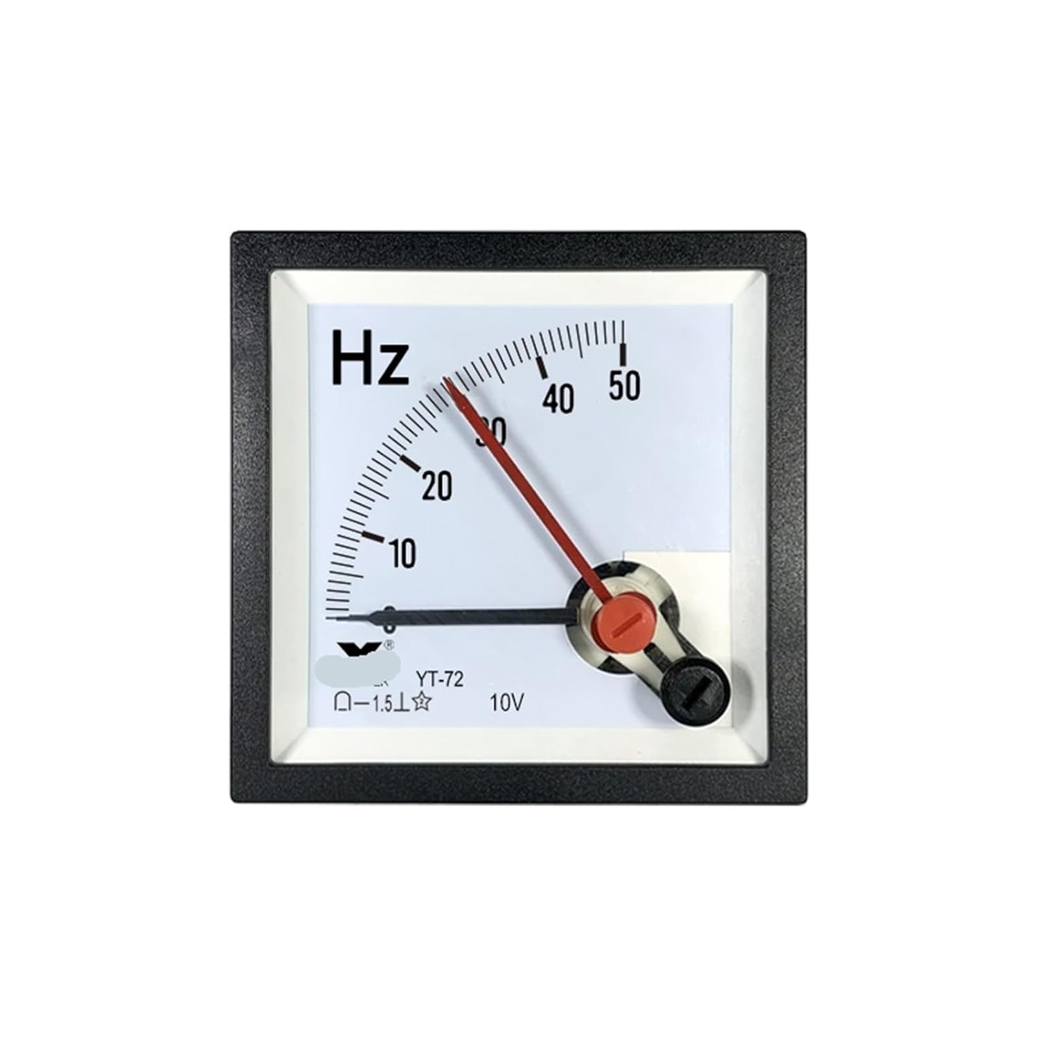 CP72 Double Pin Frequency Meter 50HZ Meter 60Hz Tachometer 1500 RPM Exeiict6be72 1Pcs(DC 1500R 10V)