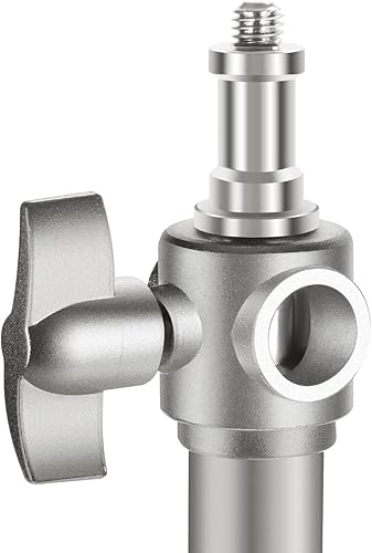 Miniatura 7 de NEEWER Kit de 2 soportes para luz, 200 cm/79 pulgadas, soporte de trípode resistente de acero inoxidable con adaptador de 1/4" a 3/8" para Softbox