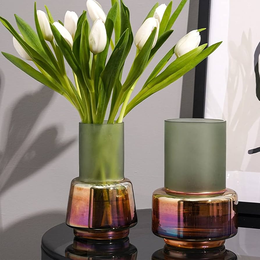 ガラス フラワーベース 花瓶 スペースエイジ グラデーション 【公式通販】