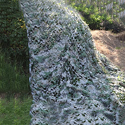X1NGFU Tarnnetz Sichtschutz,Camouflage Netz Digital Sonnenschutz,Woodland Armee Tarnung Net,für Waldlandschaft Jagd… – Bild 8