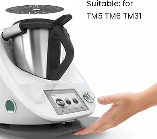 Miniatura 9 de Fdit Espátula giratoria y cabezal cortador para TM5 TM6 TM31 Cubierta de herramienta Protector deflector Set Rotary Scraper Espátulas de cocina