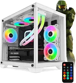 PC Gamer Core i9, 32GB RAM, 1TB SSD, RTX 5060 8GB, Water Cooler, Fonte 600W, Wi-Fi, Windows 11, Branco