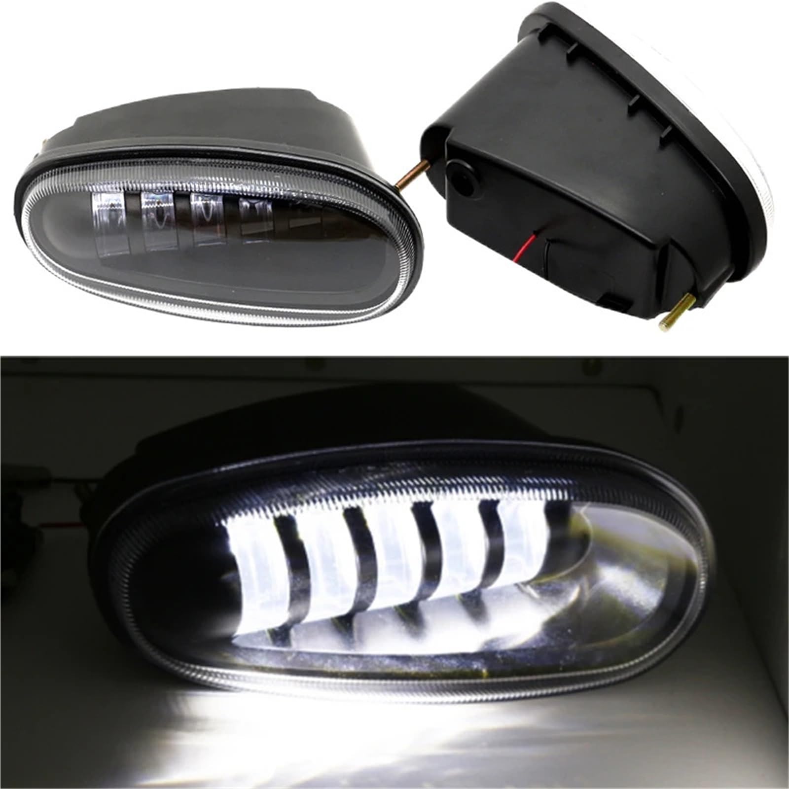 Zestaw reflektorów Zestaw świateł przeciwmgielnych pasuje do Туманки pasuje do Daewoo pasuje do Chevrolet Lanos Sens PTF ŚWIATŁO PRZECIWMGIELNE(White light)