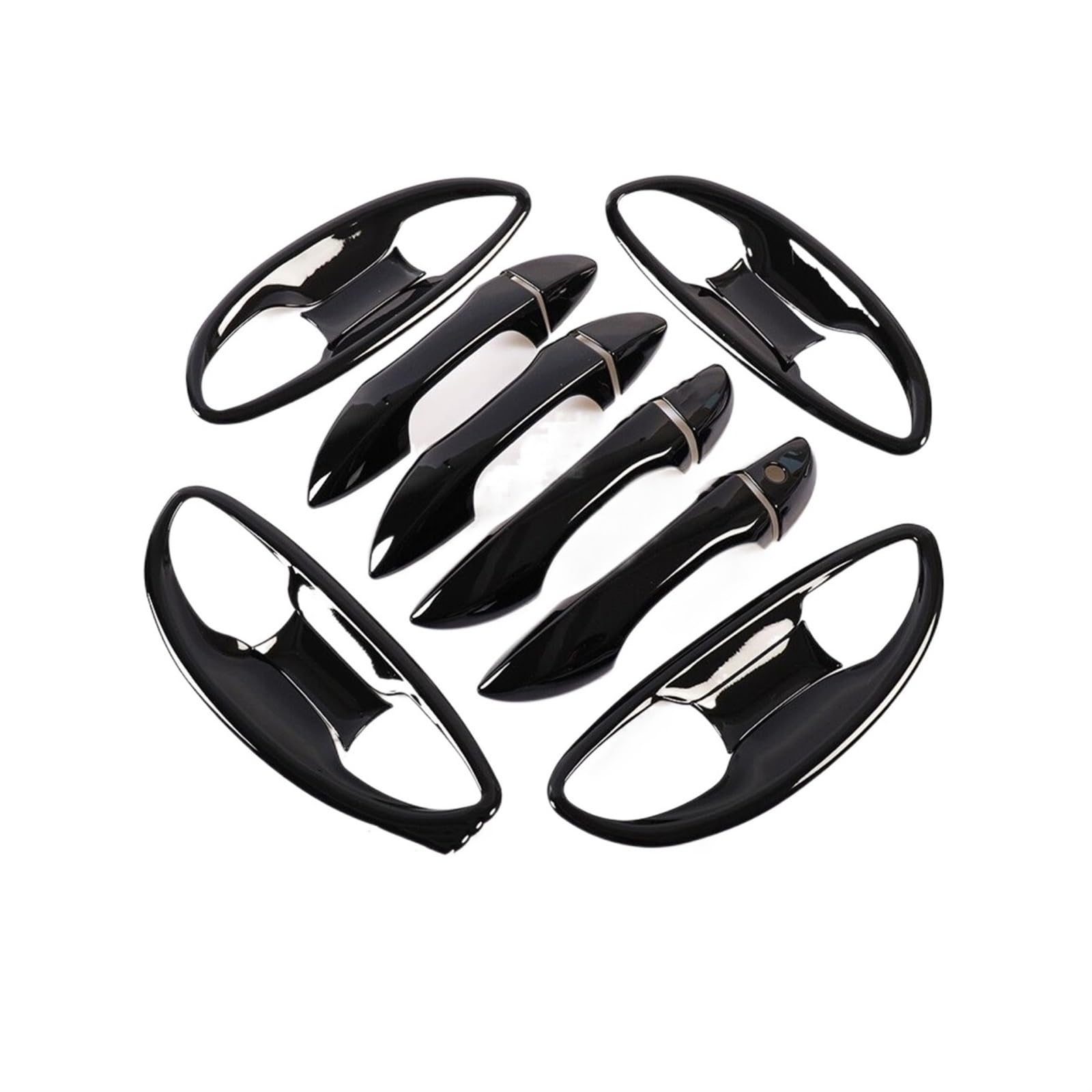 Drezzo Car Exterior Door Handle for Toyota for Corolla for Altis 2014-2018 Car Door Handle Cover Bowl Trim Styling(Handle Bowl 1)