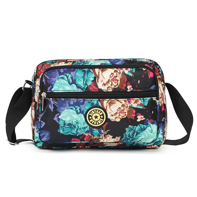 Women Shoulder Handbag Roomy Multiple Pockets Bag Ladies Crossbody Purse Tote Top Handle Satchel