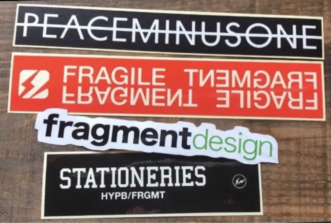 Amazon.co.jp: FRAGMENT藤原ヒロシ & PEACEMINUSONE ステッカー