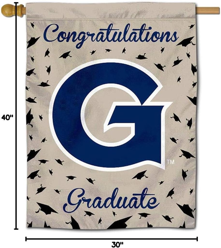 Georgetown Hoyas College Graduation Gift Banner Flag - Image 4