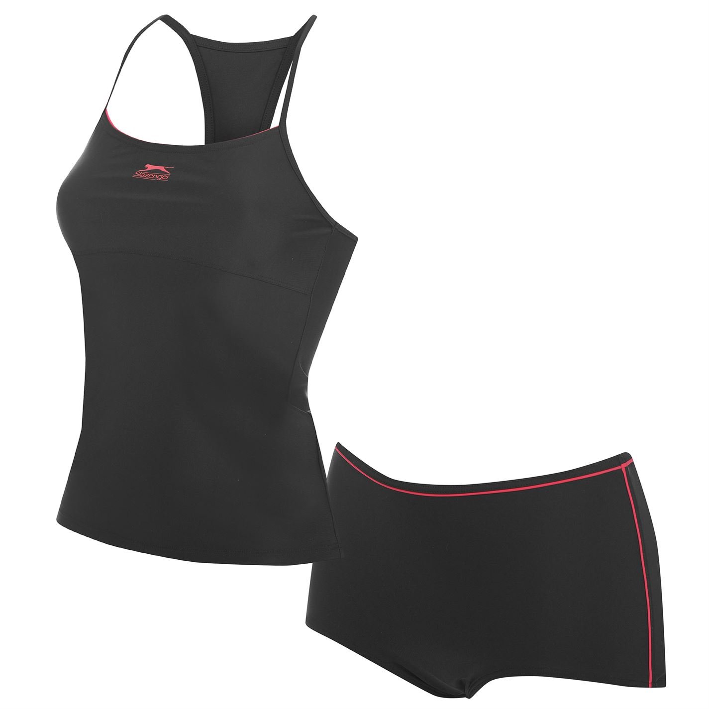 Slazenger Womens Tankini Set Black XS