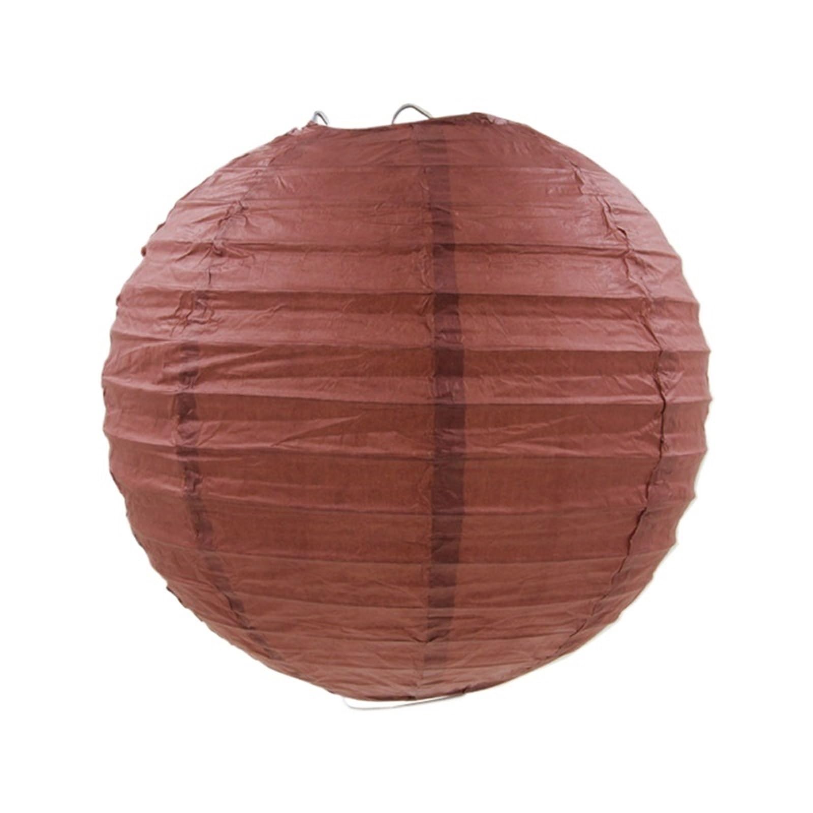 5pcs Chinese Paper Ball Lampion Hanging White Wedding Decoration Lanterns Lampshade Party Decor Supplies Baby Shower Favor for Party(Color5,20cm)