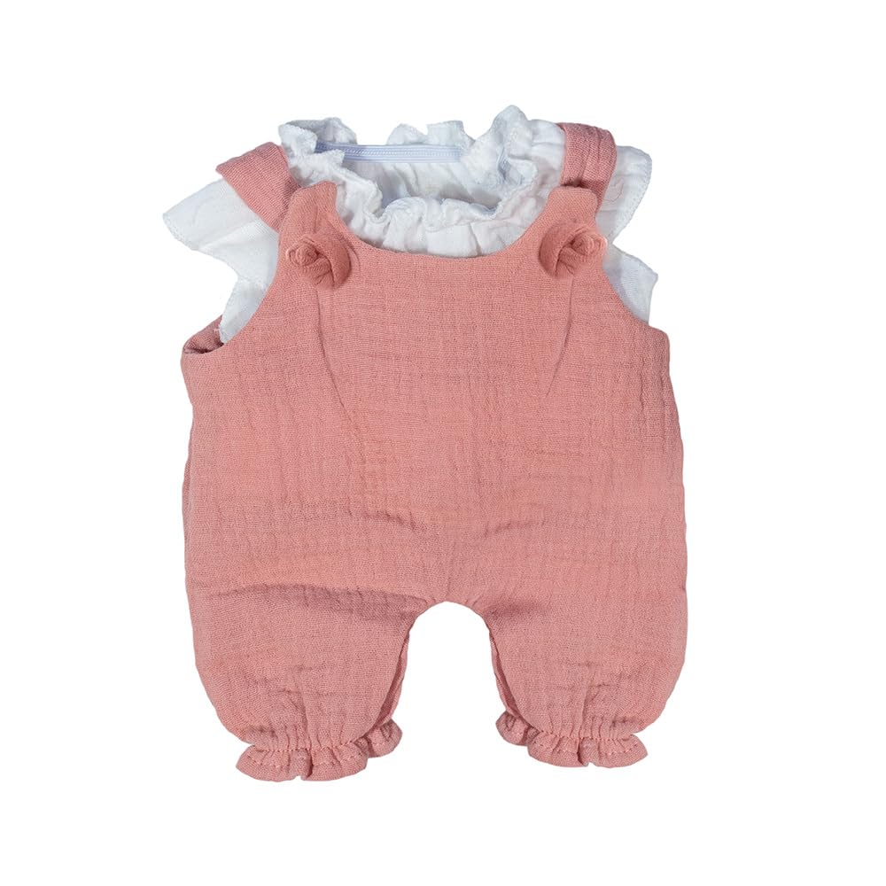 Miniland - Clothes for 32 cm Doll, Clothing Accessory for Dolls, Summer Overalls and Blouse