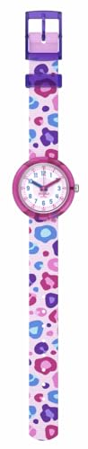 Flik Flak Girl Kids Watch Biosourced Quartz Waterproof Pastel Paradise2
