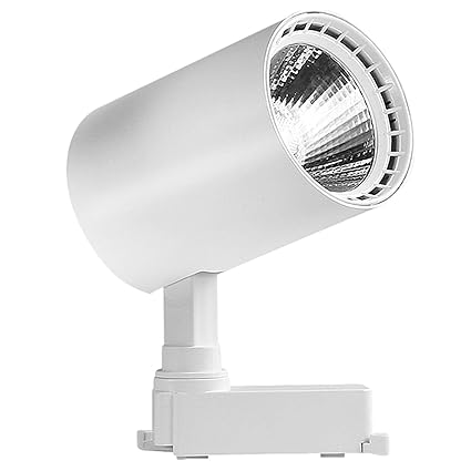 CALANDIS Led Track Lighting 40W Cob Rail Spotlight Lamp Tracking Spot Light Head White Neutral Light