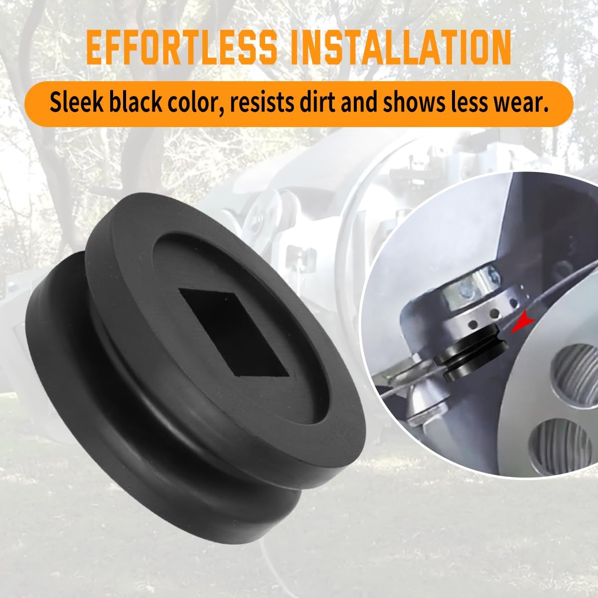 Lasher Wheels for J | C for Cable Lasher C, C2, J, J2 Cable Lasher Stand Drive Wheels - 4-Pack