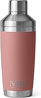 Vista 15 de YETI Rambler - Coctelera de acero inoxidable aislada al vacío, 20 onzas, color rojo rescate
