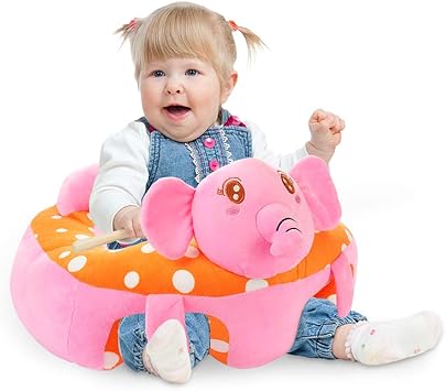 Canape Pour Bebe Avec Support Pour Bebe Chaises D Apprentissage Transat En Peluche Douce Elephant Convient Pour Jouer A La Creche Elephant Amazon Ca Bebe Et Puericulture