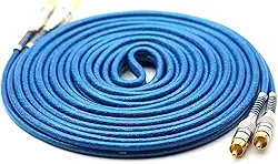 CABO RCA PRIME AZUL 5 METROS SVART BY TECH ONE