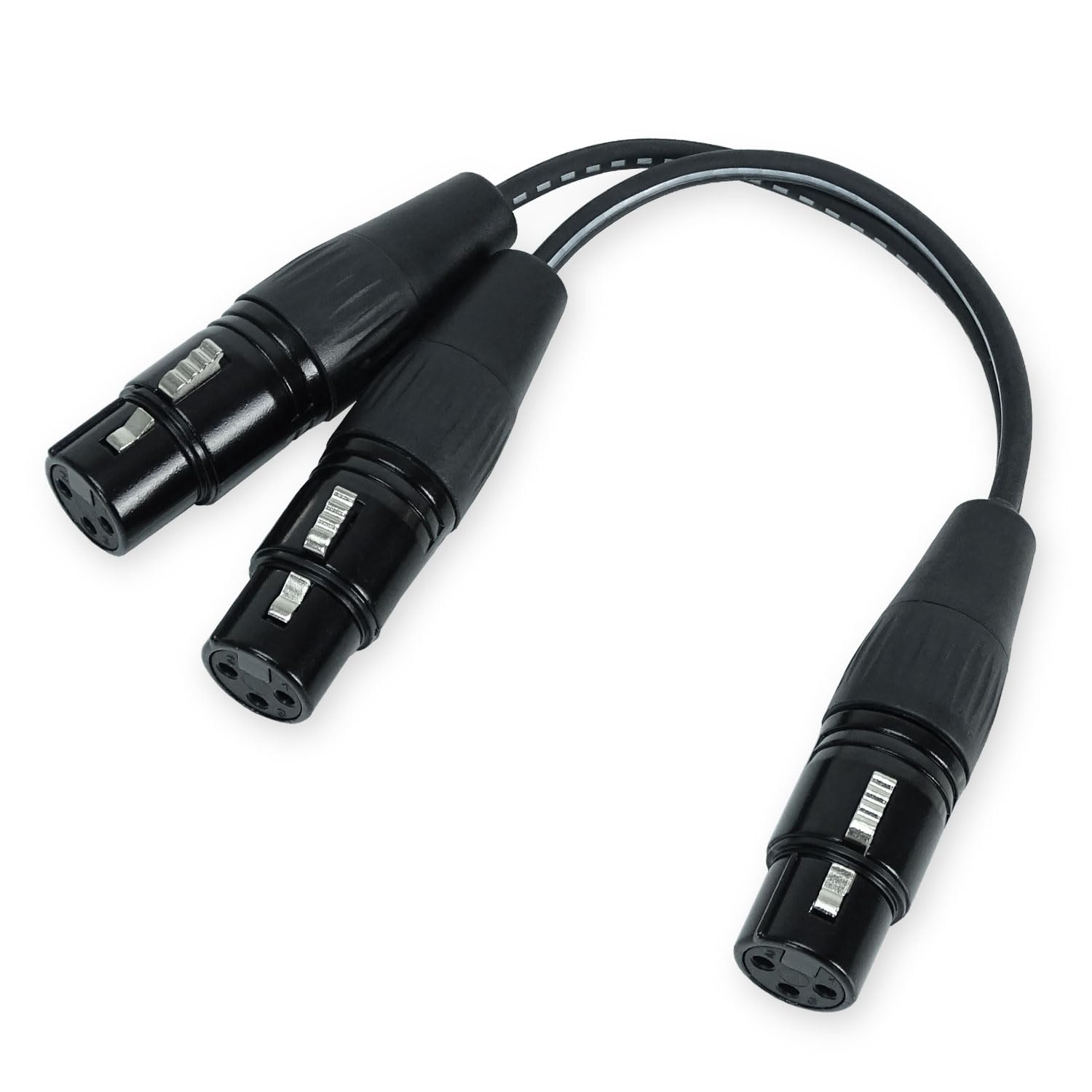 Keepdrum YC020 - Cavo Splitter XLR A Y, 2 Prese Femmine, 1 - Foto 4