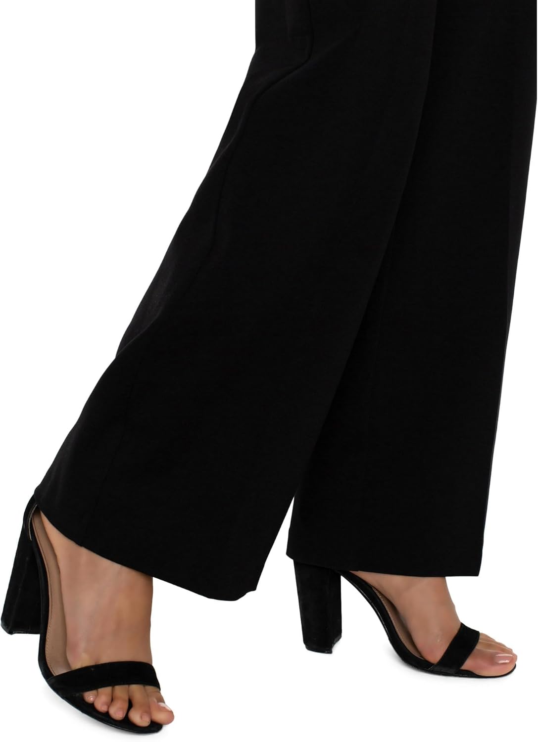 Liverpool Womens Kelsey Wide Leg Trouser Ponte PantDress Pants - Image 3