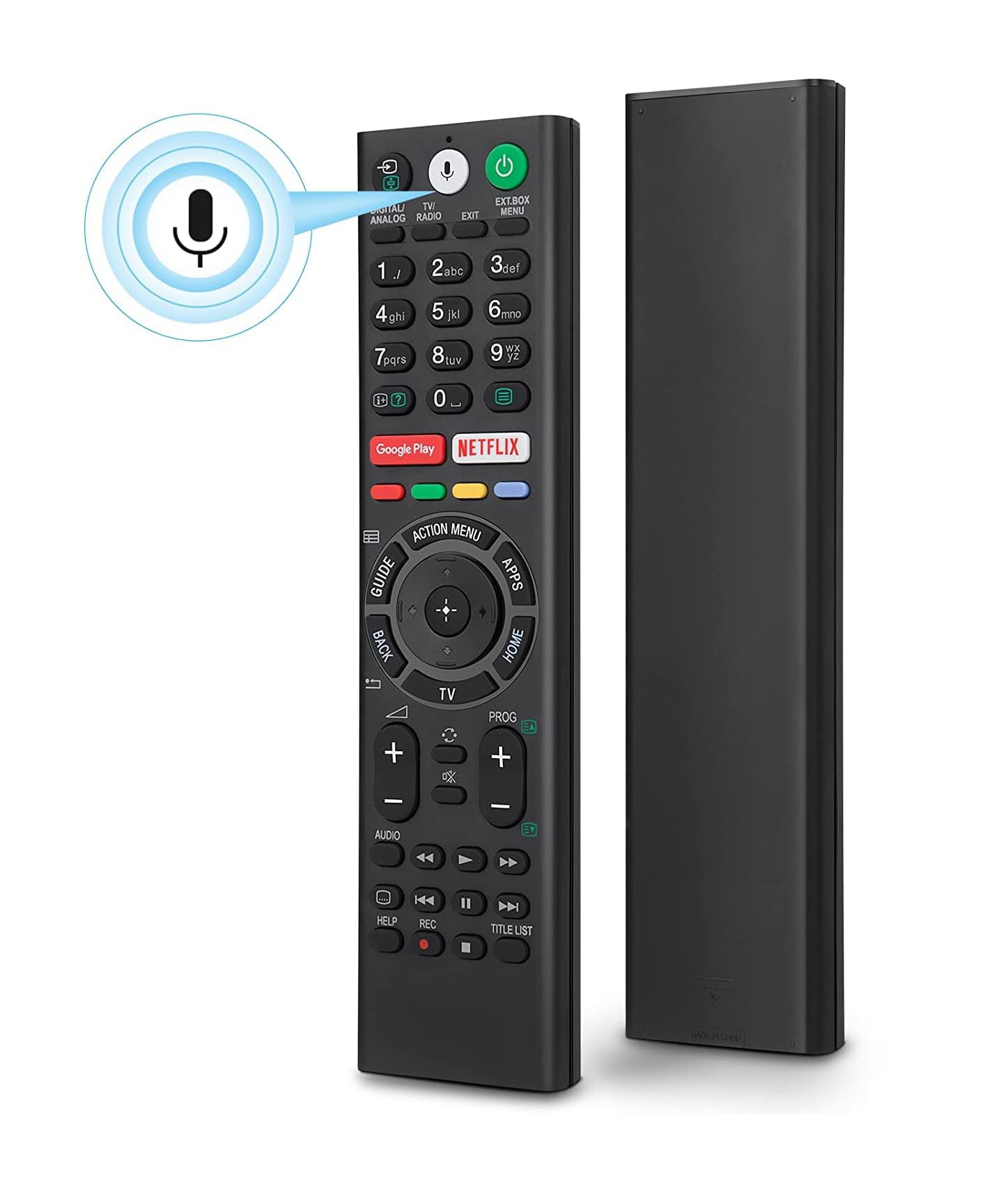 TECVITY® Bluetooth Remote No. RMF-TX200P with Voice Function Replacement for Sony Smart TV Remote (B0CGNZGLYH) Amazon Price History, Amazon Price Tracker