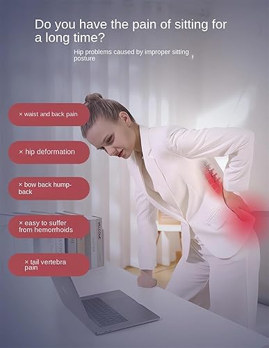 Miniatura 3 de Almohada suave de apoyo de cadera de alta calidad  Nuevo asiento suave de apoyo a la cadera para silla de escritorio, cojín ergonómico de espuma