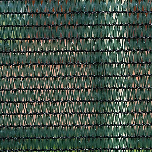 De Santis Telo Rete ombreggiante Larghezza 4 MT Ombra 90% Verde frangisole schermatura Copertura Anti UV. (60)