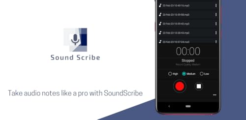SoundScribe - mp3 Voice Recorder