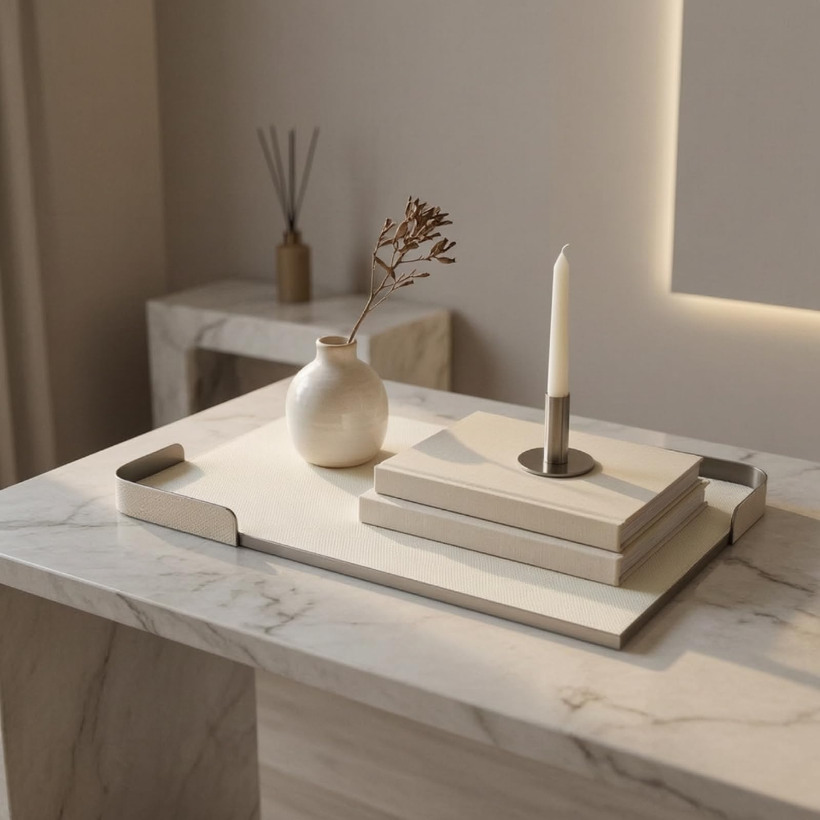 Banja Rectangular Mesa, Color to 4, Pequeño 44 × 26 × 3 Cm