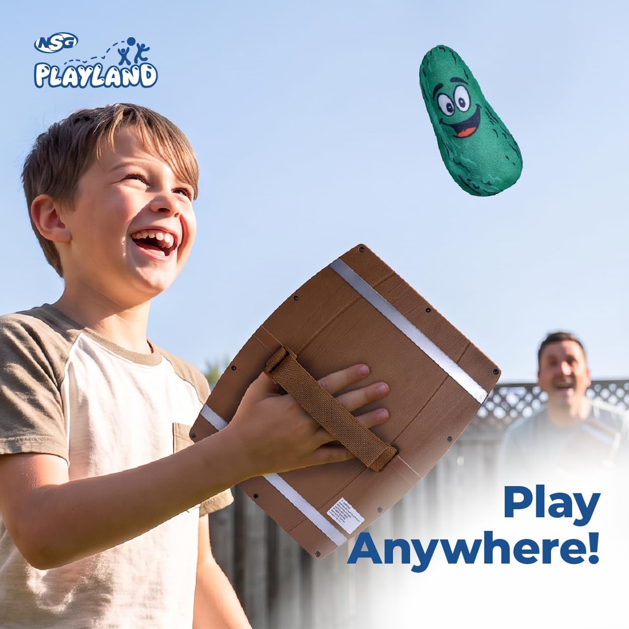 Playland Plush Toss & Catch Paddle Game for Kids & Families | Durable Catch Paddles with Plush Character Ball | Indoor & Outdoor Backyard, Beach & Travel Game | Active Toy for Boys & Girls Ages 3+ image 5