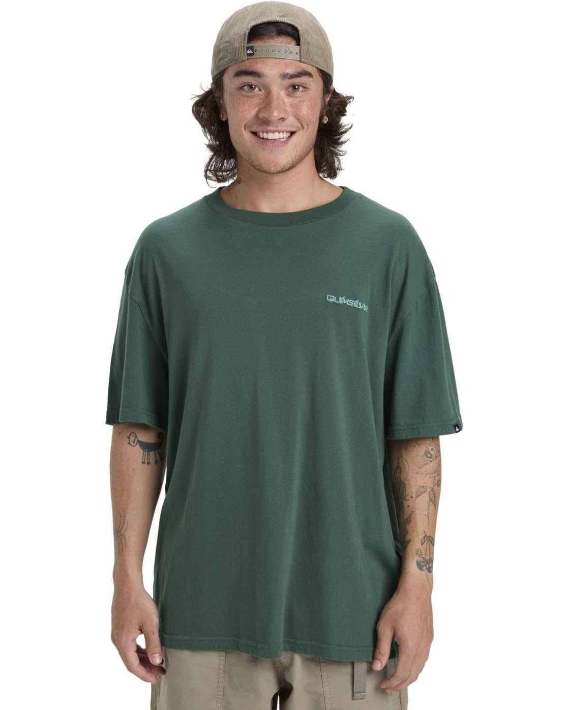 Quiksilver Short-Sleeved T-Shirt Salt Water SS Men's Multi XXL