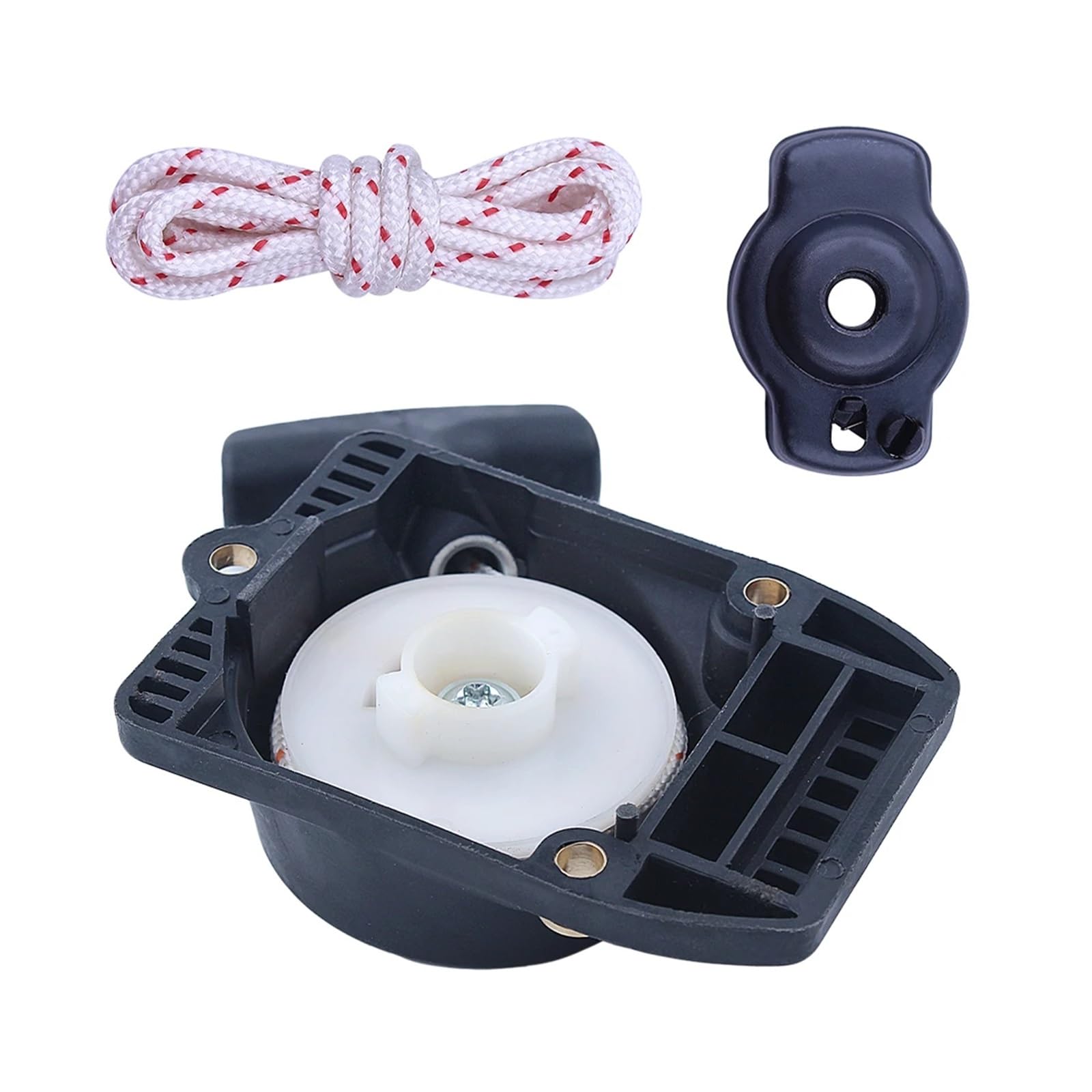 Kit de Arranque de Retroceso con Cuerda de tracción for FS80, FS85, BG85, FR85, FS75 (41371904000): 1 arrancador de Retroceso, 1 trinquete de Arranque, 1 Cuerda.