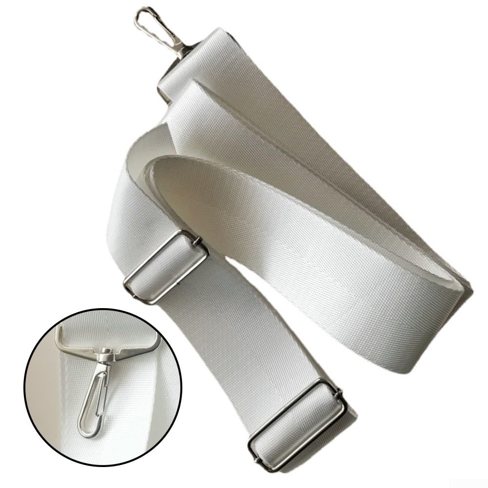 Zoegneer Rete da tennis in nylon centrale con gancio a molla in acciaio , 220 x 5 cm, colore: bianco