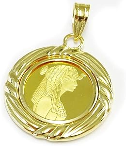 Amazon.co.jp: K24 クレオパトラコイン 1/25oz PAMP SUISSE社 FINE