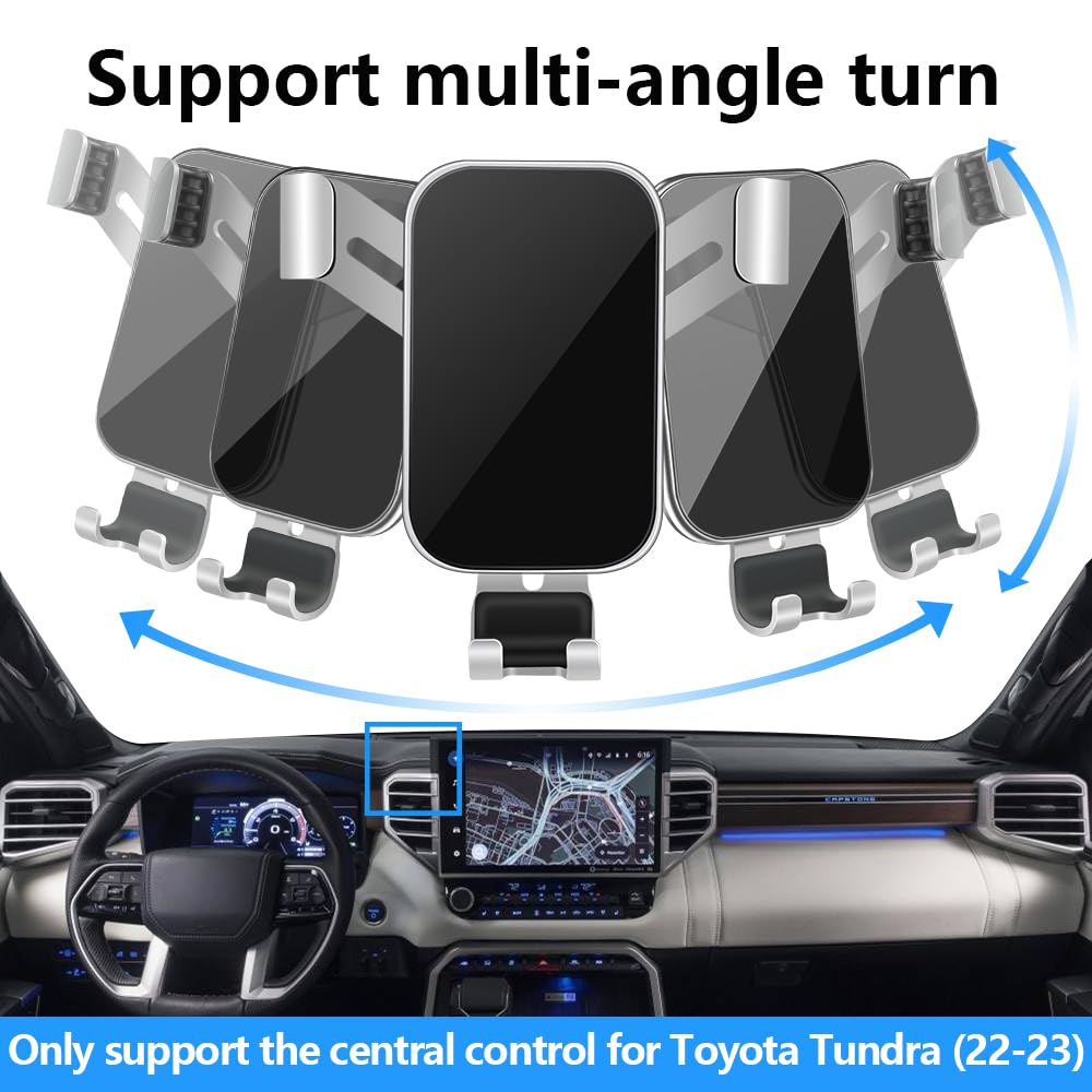 iPhone - りょーや Amazon.com: LUNQIN Car Phone Holder for Toyota Tundra 2022