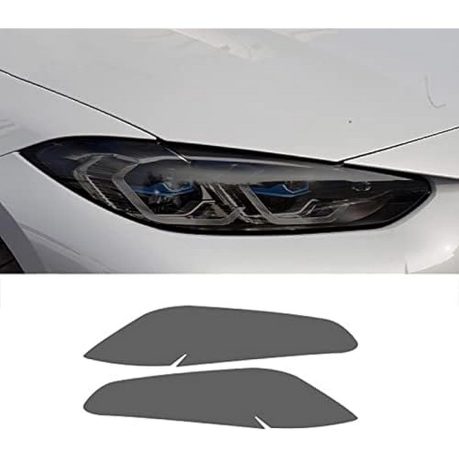 Film protection phare BMW Série 4 G23 G26 anti-rayure TPU noir