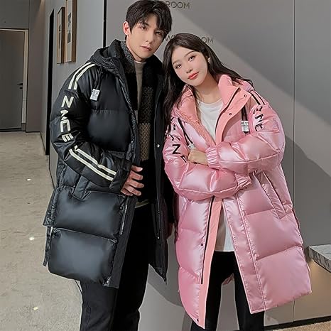 Amazon | [青欣] ダウンコート メンズ レディース ベンチコート ロング