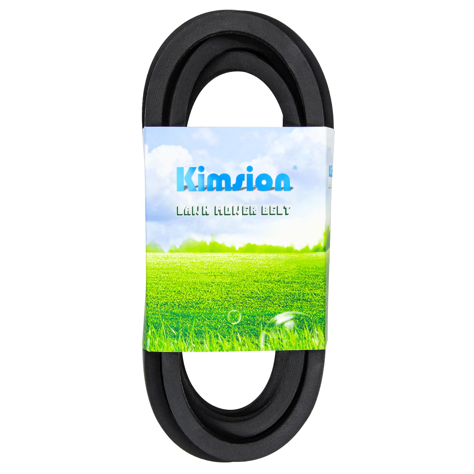 Photo 1 of Kimsion 593773401 Deck Drive Belt Replaces Husqvarna 48 inch Deck Belt 197242, 532197242 for Husqvarna YT2348, YTH2448, GTH2448 and Craftsman AYP Ride Mower with 48'' Deck (5/8 x 138 3/4 inch V Belt)