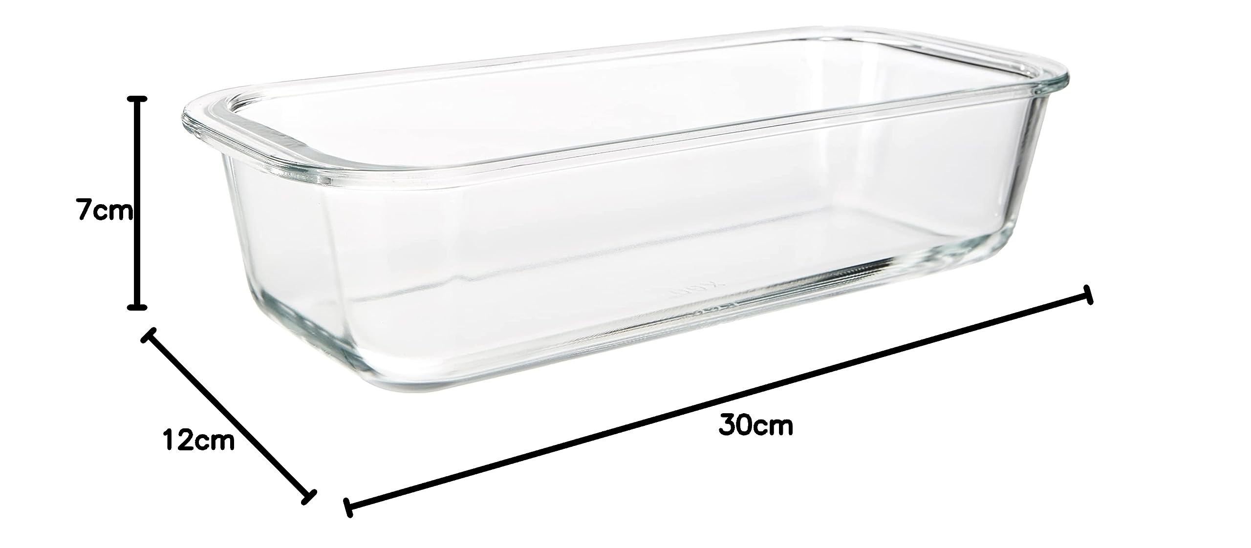 Ibili 480030 Kristall forma do ciasta 30 x 12 x 7 cm
