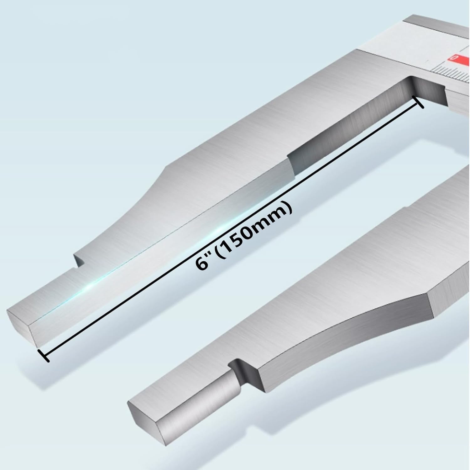 20 Inch Digital Caliper Large Jaw Long Jaw Caliper with 6" Jaw Depth Calipers Measuring Tool Large LCD Screen 0.0005"/ 0.01mm