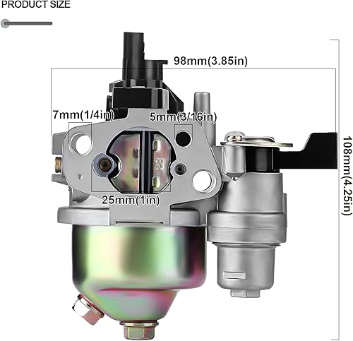 Vista 8 de SOFO Predator - Kit Turbo de 212 cc, piezas de rendimiento de etapa 1 para motor de arranque eléctrico Gx160 BT200x CT200u de 196cc Azul