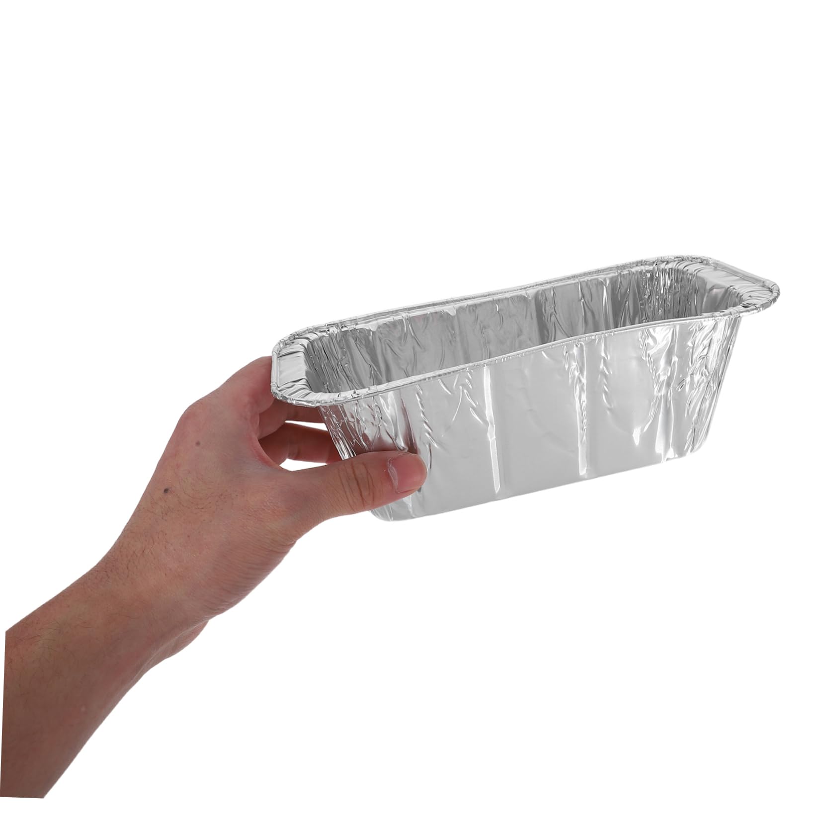 Hemoton 30 vaschette in alluminio per raccogligrasso compatibili con barbecue | Piastra per barbecue a gas, forno, congelatore, vaschetta antigoccia per raccogliere facilmente il grasso