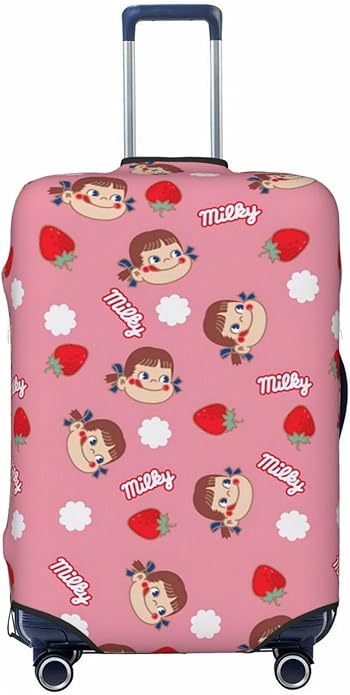 非売品未使用ペコちゃんスーツケース赤色 美品 ペコちゃん トラベル スーツケース キャリーバッグ