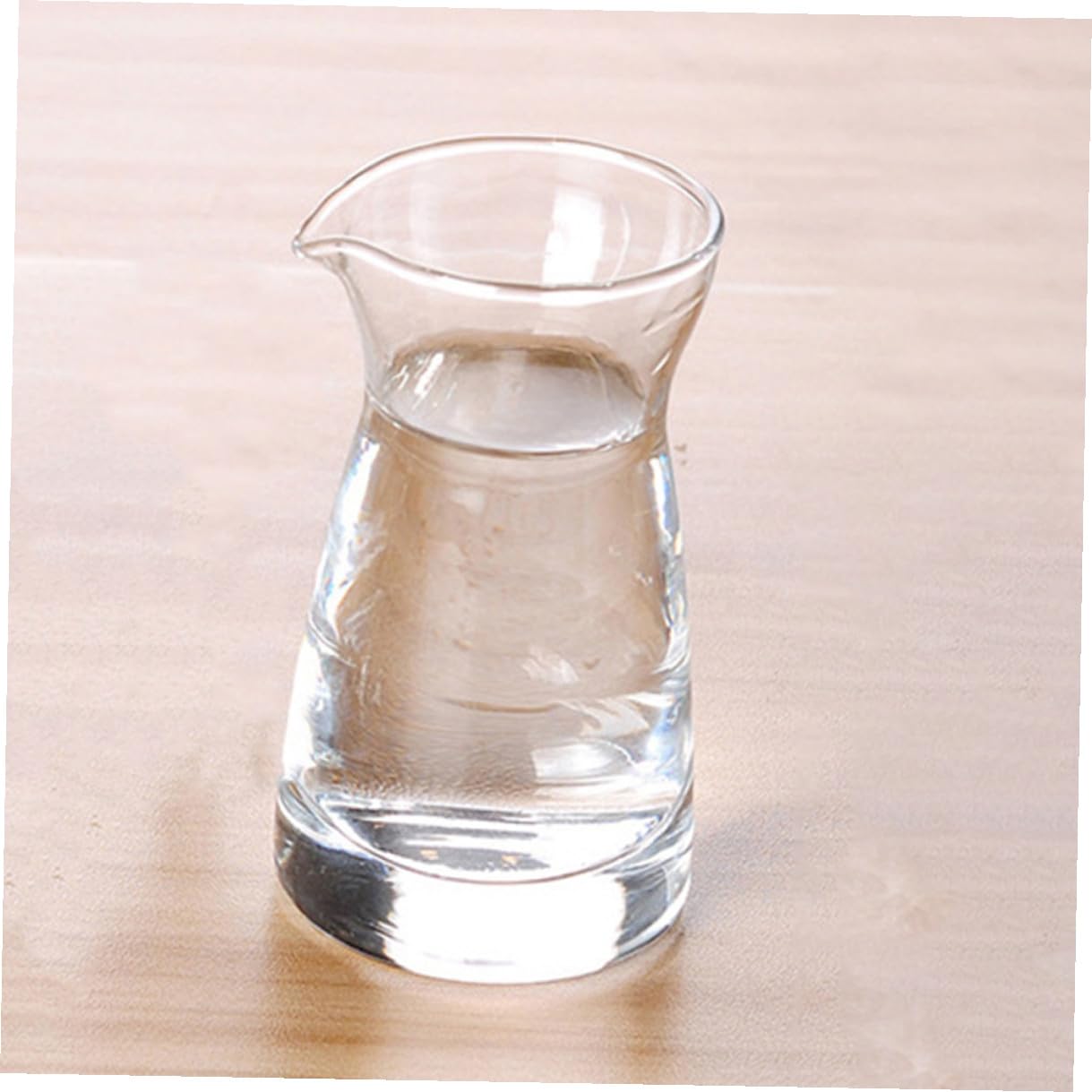6 Stück Milchkännchen aus Glas 80ml für Küche und Gastronomie mit Elegantem Design zur Aufbewahrung und Qualitätsbewahrung von Milch und Saucen