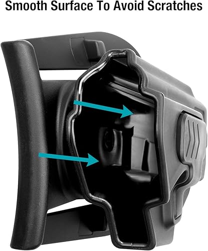 Miniatura 6 de Funda M&P Shield de 0.354 in, funda OWB para mano derecha Smith & Wesson M&P Shield de 0.354 in.40M2.0-3.1 pulgadas. Funda de paleta para cintura