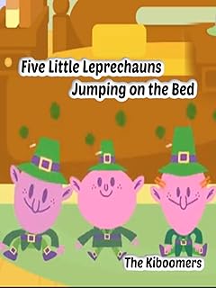 Five Little Leprechauns Jumping on the Bed | The Kiboomers