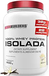 Whey Protein 100% Isolada Baunilha 900g - Bodybuilders