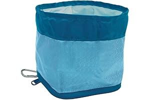 Kurgo Zippy Bowl for Dogs: Collapsible, Travel-Friendly Pet Food & Water Container