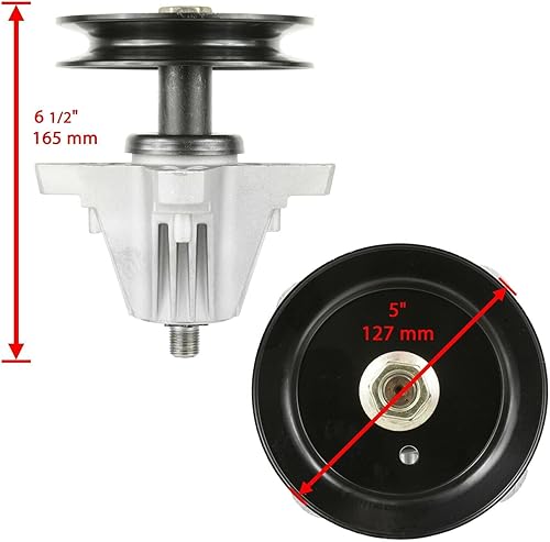 Miniatura 2 de Pieza de repuesto OEM para ensamblaje de husillo para Troy-Bilt 13AQA2KQ011 17ANCACZ066 17ARCACQ011 Z50 50" Índice de cubierta-DDR965-GTF1-61094