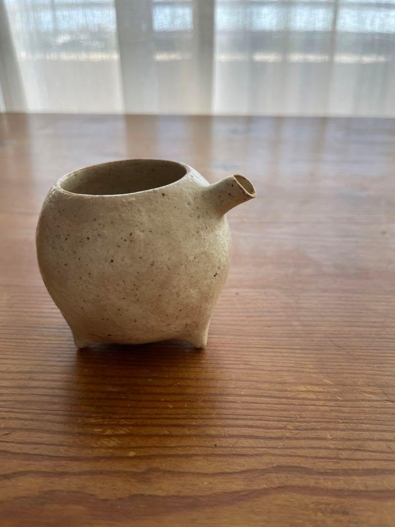 深川製磁 オールド深川 古代牡丹外赤 醤油差し 醤油入れ しょうゆ 書道