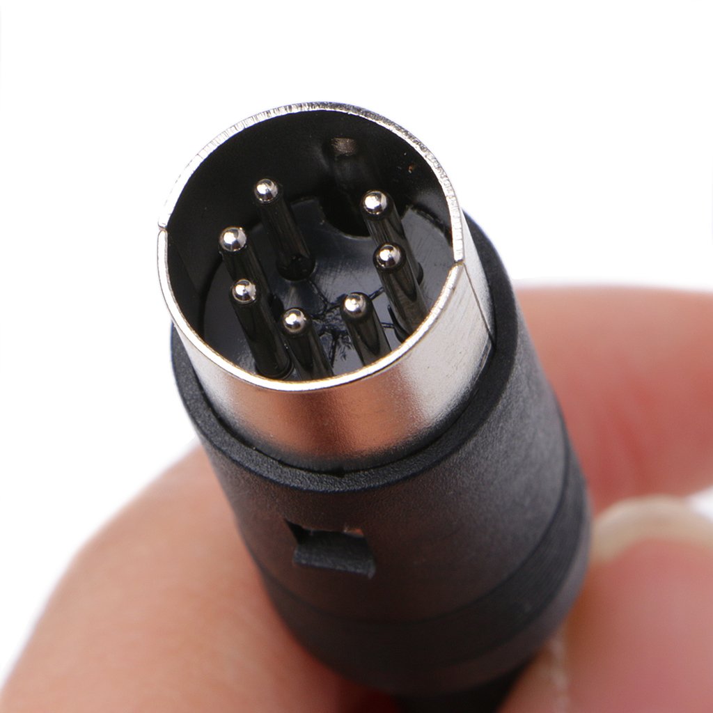 Connettore Maschio DIN Per Cavo - 3 Pin, Orientamento Dritto, Per Chassis O Montaggio Su Cavo - Foto 2